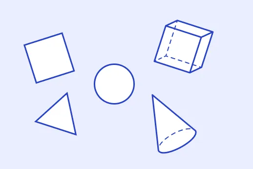 2D/3Dの図形を一瞬で作成