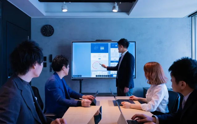 デジタルホワイトボード「MIRAI TOUCH Biz（ミライタッチビズ）」